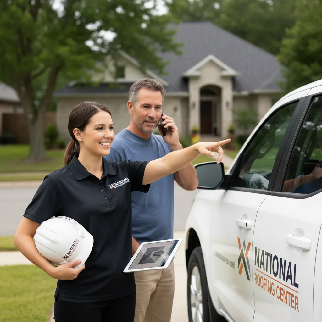 National Roofing Center customer support in Fleming
